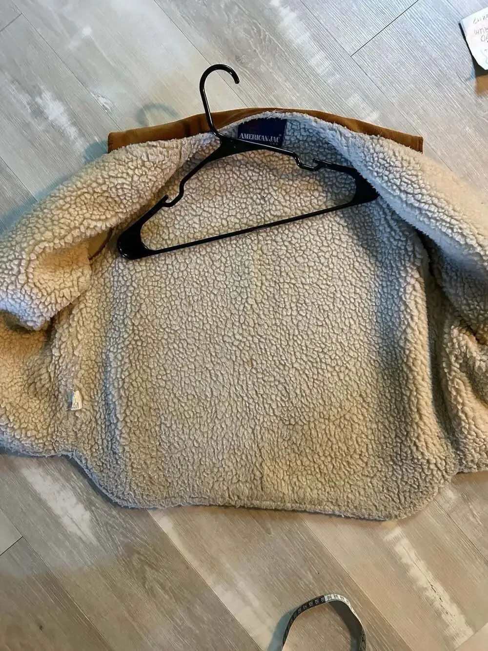 American Jac USA Vintage Corduroy Sherpa-Lined Vest